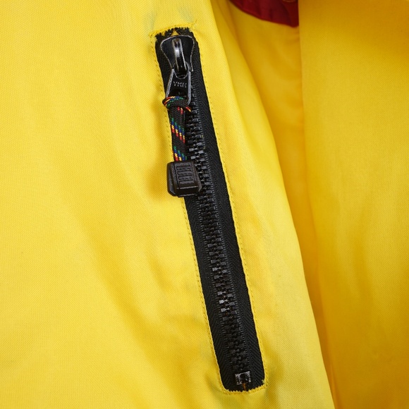 Vintage 90's Tommy Hilfiger THC Cycling Road Race Tour Light Jacket, Size Large - Picture 7 of 16